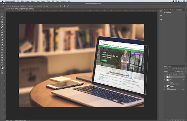 Photoshop Alter Perspective