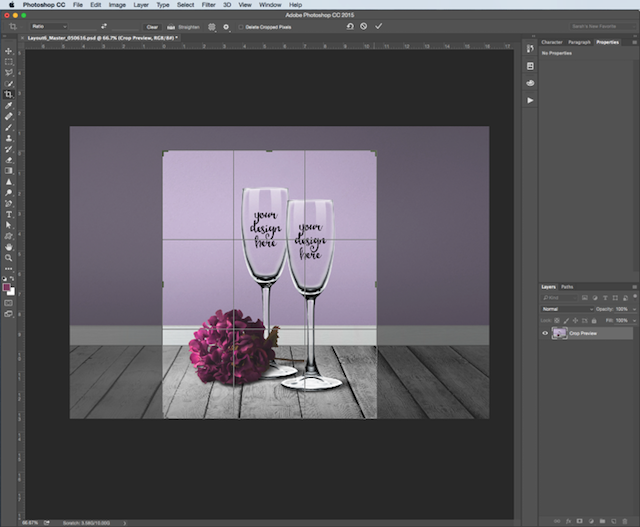 Photoshop Tricks Crop Tool