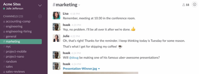 Best Free Apps Slack