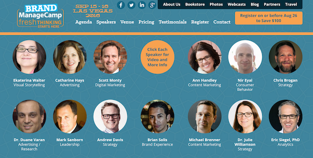 Marketing Conferences Brand ManageCamp