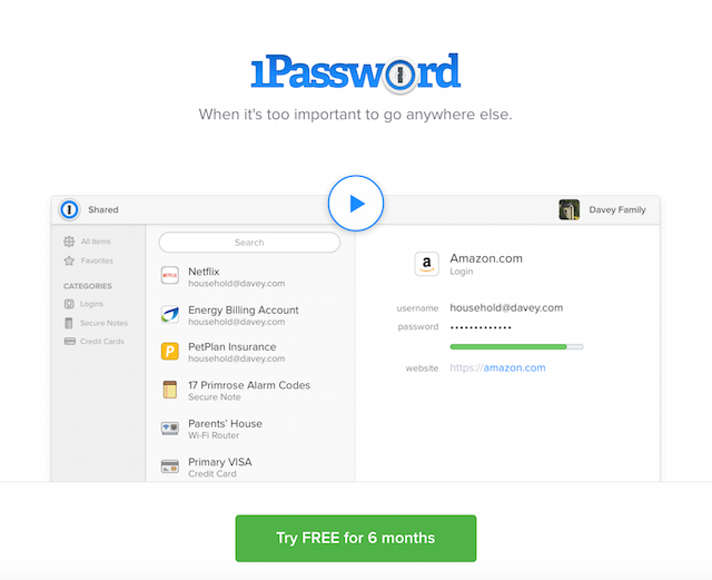 Home Office 1Password