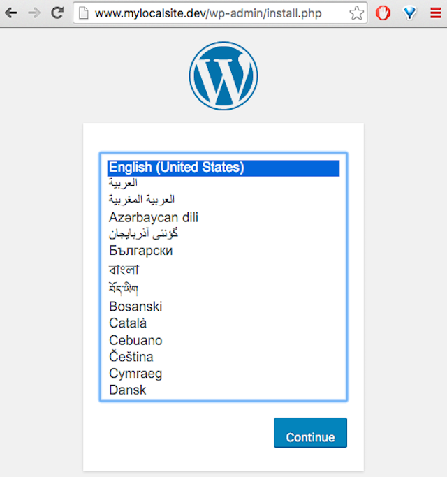 DesktopServer WordPress