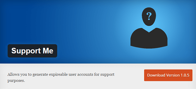 Support Me Plugin