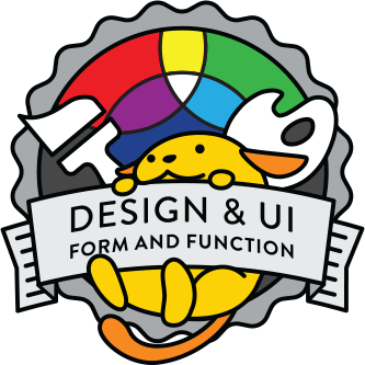 Wapuu collector pin for Design and UI