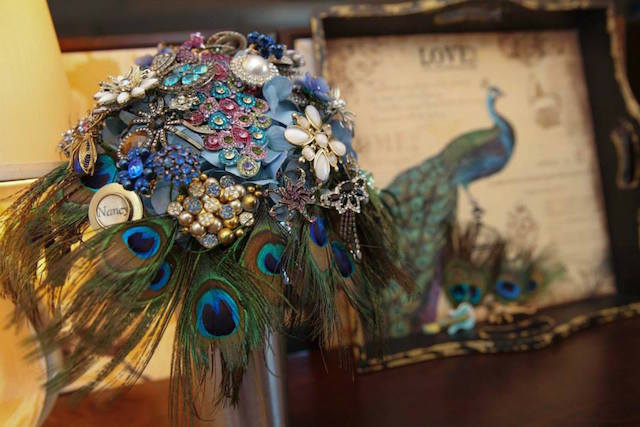 Reinvent Yourself Calafiore Peacock Bouquet
