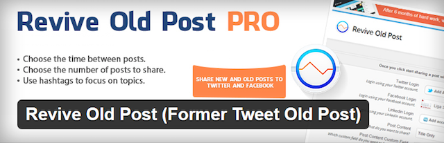 Revive Old Post Plugin