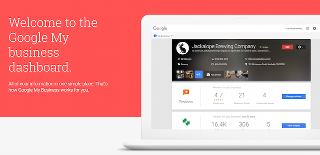 Google My Business Listing