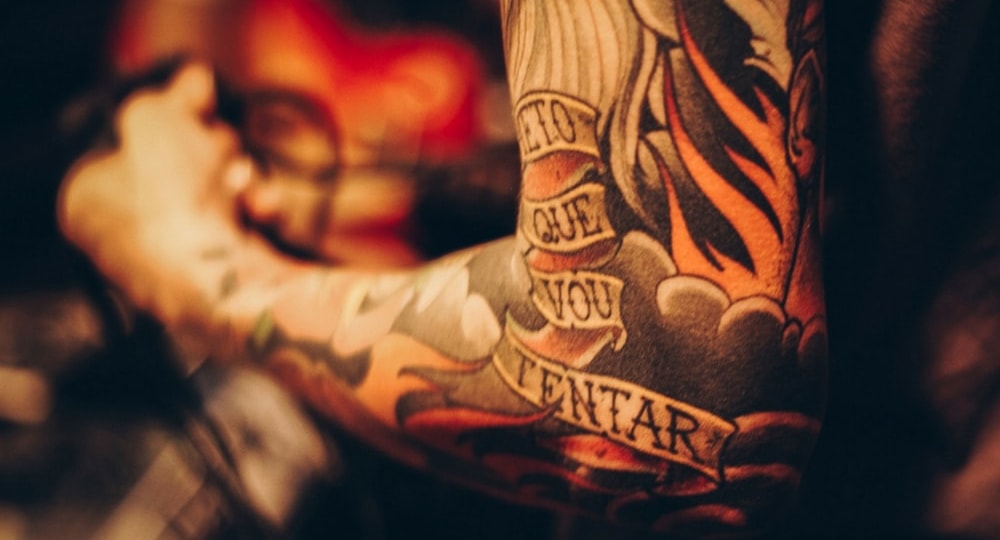 Tattoo Artist Arm