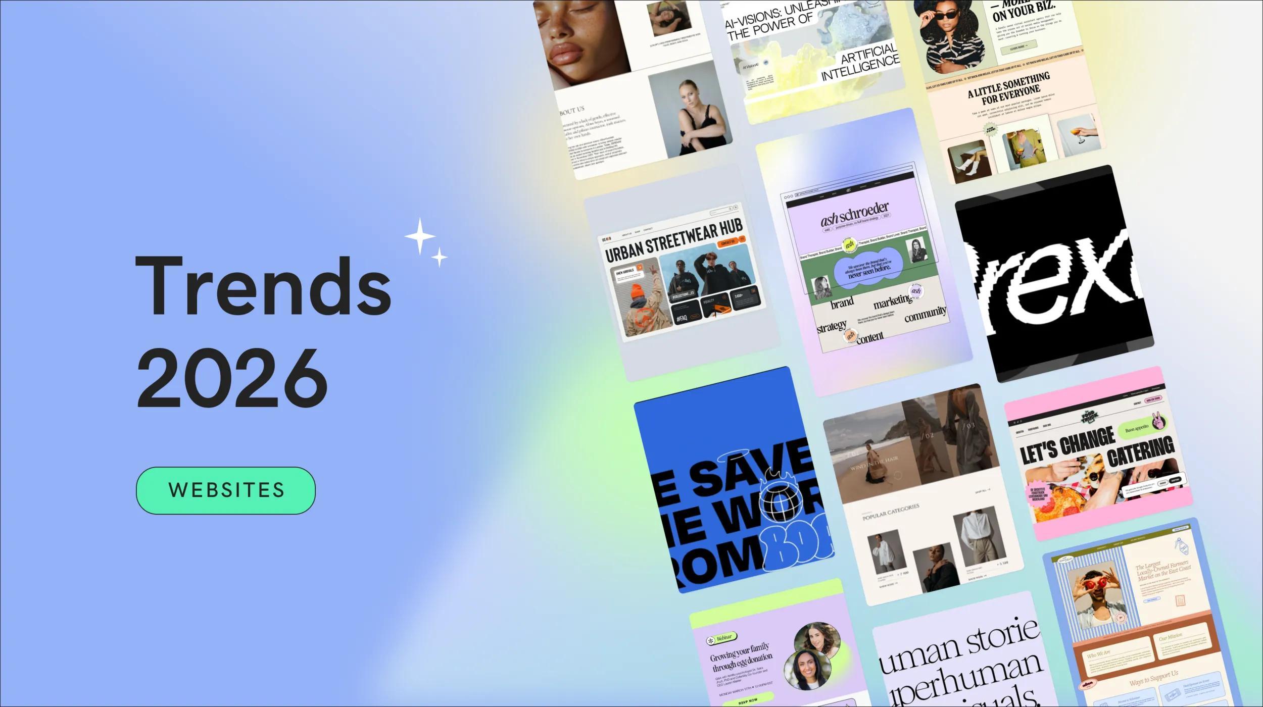 web design trends for 2026