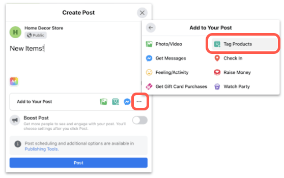 Facebook & Instagram - Bring your products to people on Facebook