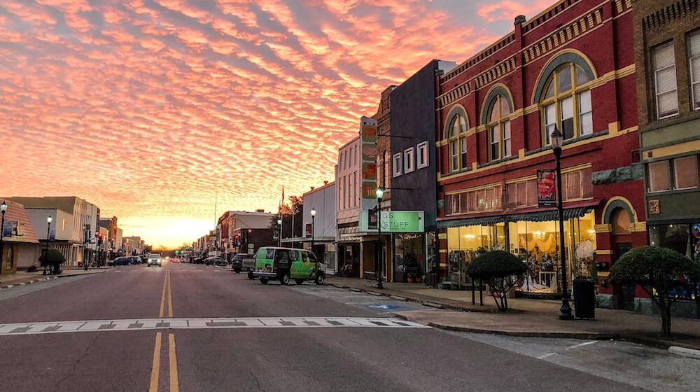 Denison, Texas main street