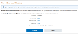 PayPal Standard on WooCommerce Live API