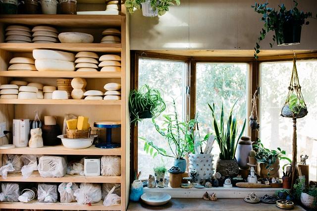 Products organized onto shelves