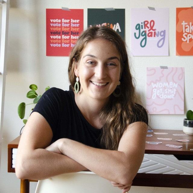 Etsy business owner Sadie Teper