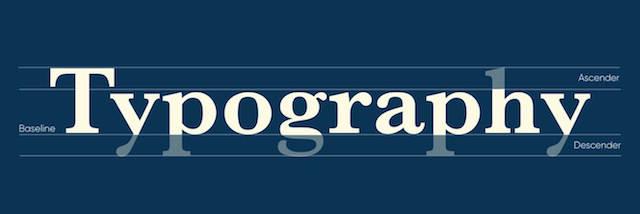 Heights of typography explained