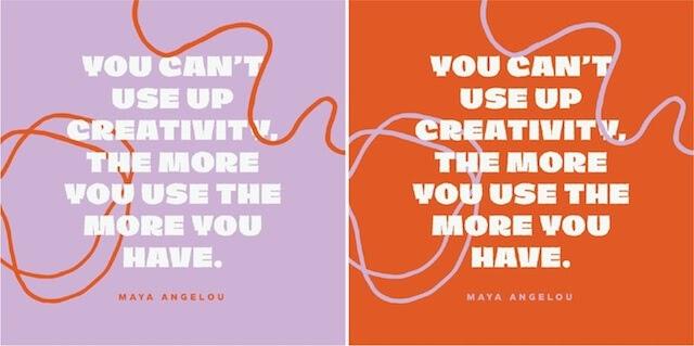 Make a splash: Repetitive type design for maximum impact - GoDaddy Blog