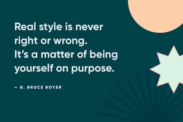 Bruce Boyer Quote