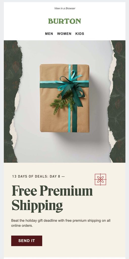 Example of effective email