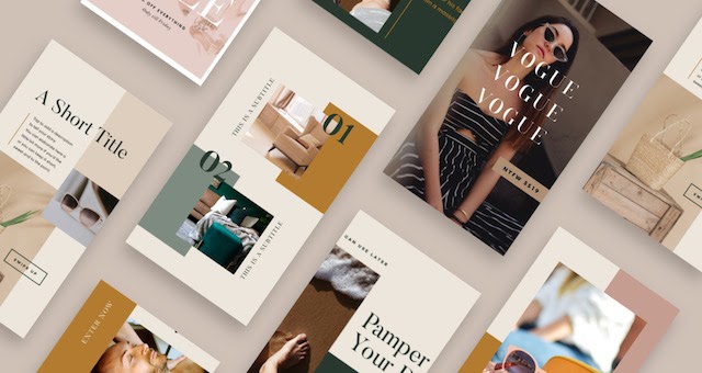 classic design templates GoDaddy Studio