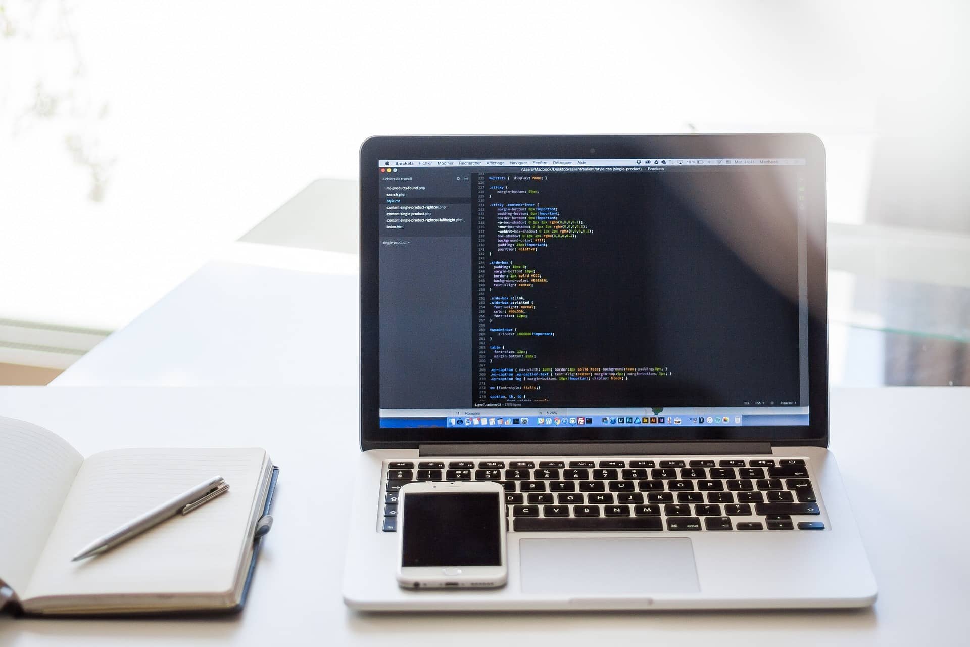 Code Snippets Laptop