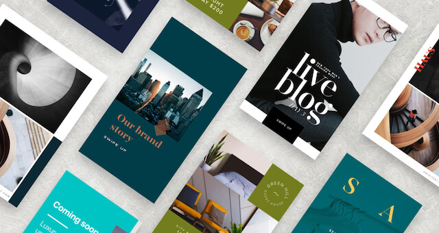 Modern brand styling example