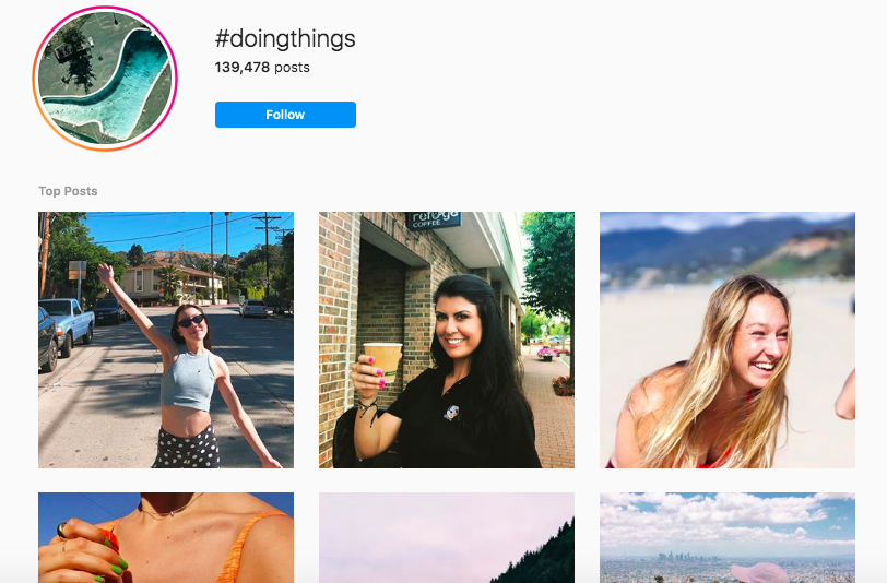 Instagram Hashtag