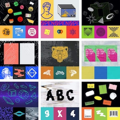 Street style graphics from GoDaddy Studio