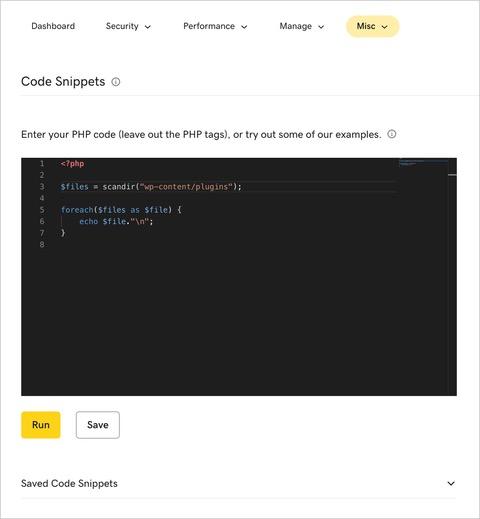 code snippets 2 hub