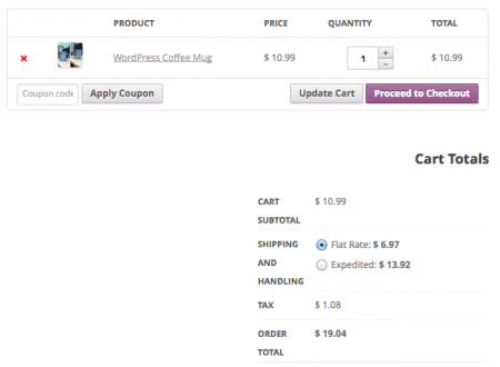 shipping fee