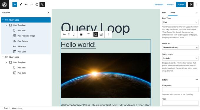 How to use the Query Loop Block to create custom WordPress layouts
