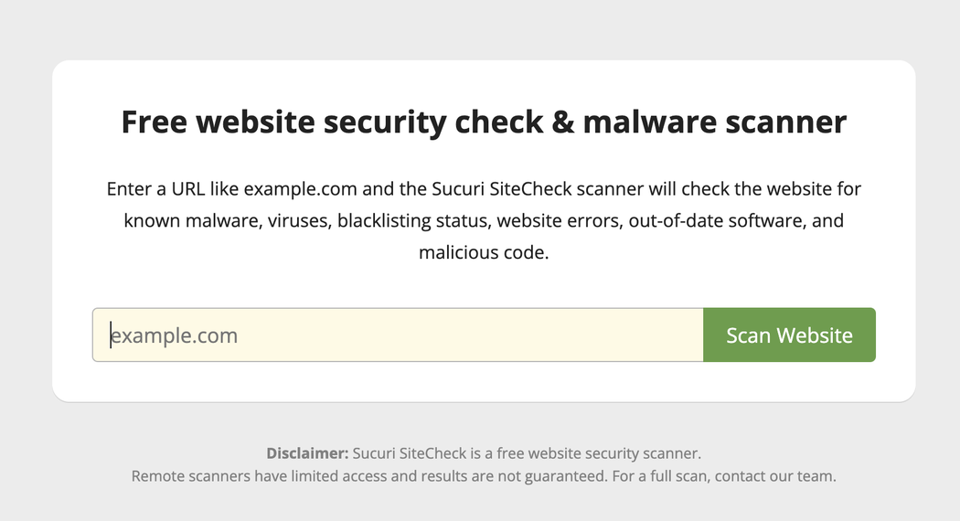 How to check a site for malware - GoDaddy Blog