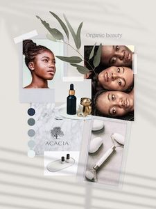 Sample of vision board for Acacia example