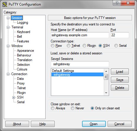 Putty Gateway