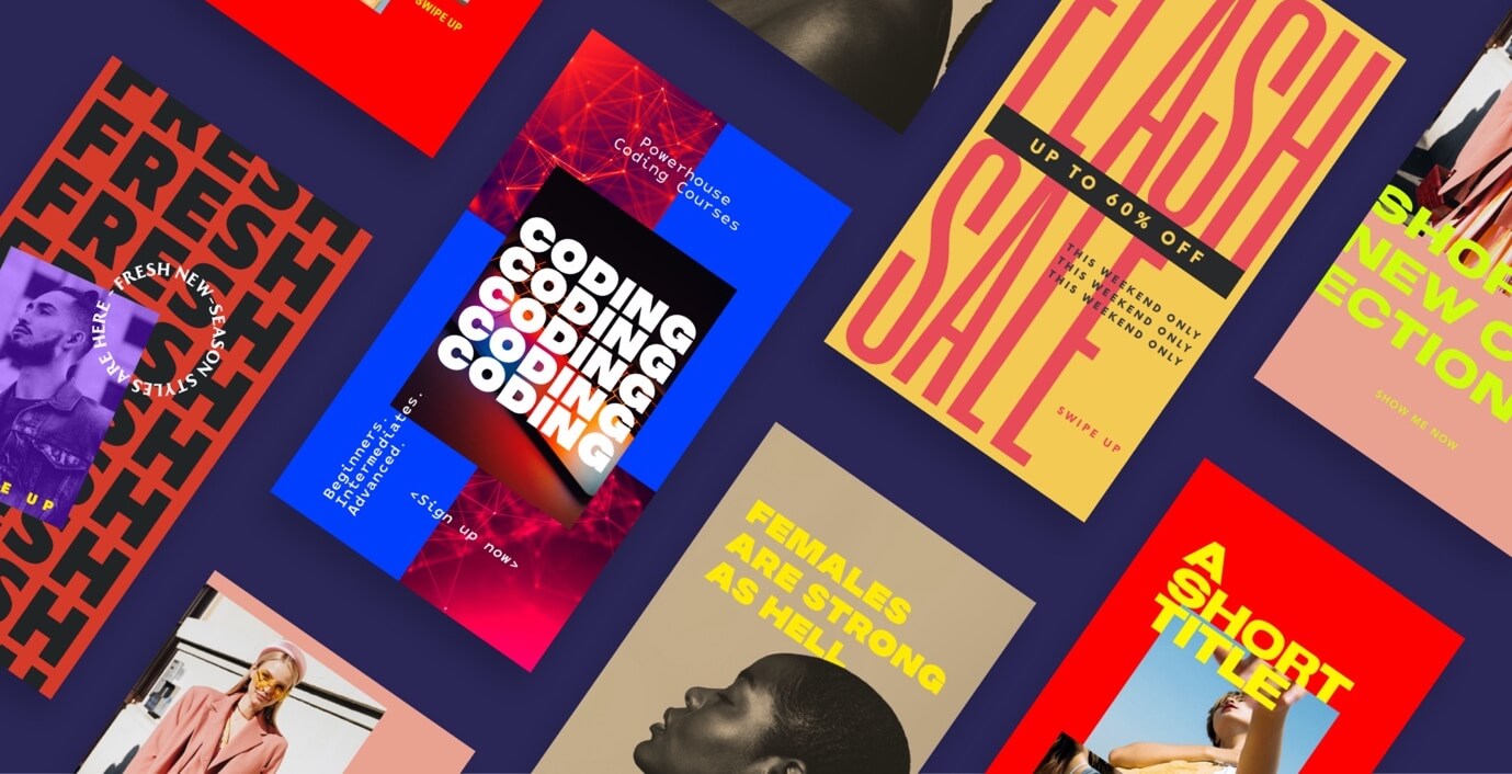 GoDaddy Studio templates