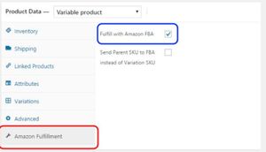 Connect Amazon WooCommerce Fulfillment