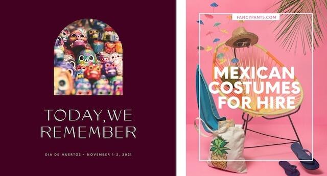 Day of the Dead campaign flyer