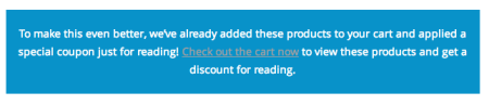 URL Coupons Card