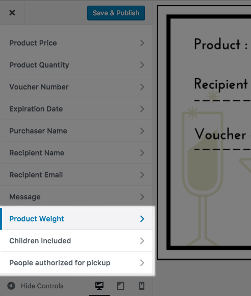 Custom Template Fields