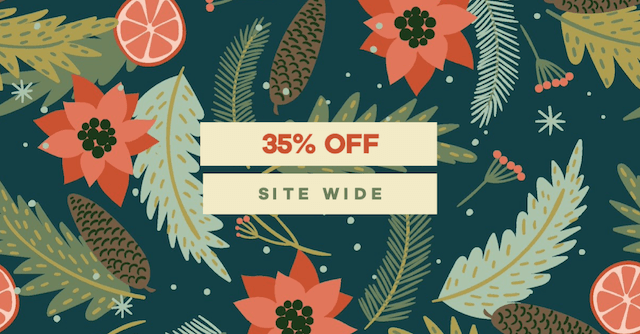 Sale banner template in GoDaddy Studio