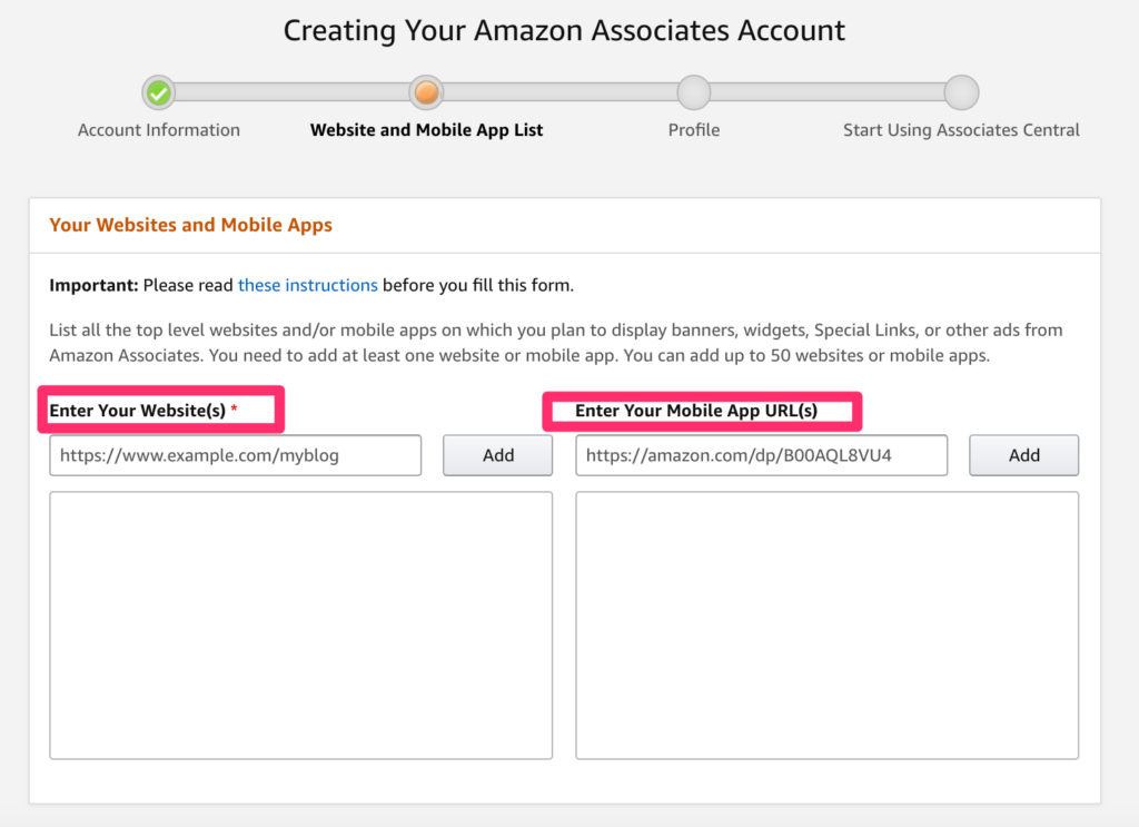 amazon affiliate program