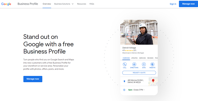 Google Business Profile Management