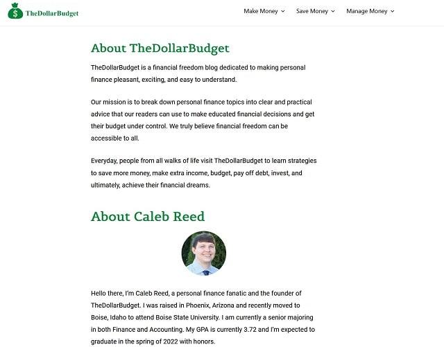 Caleb Reed bio