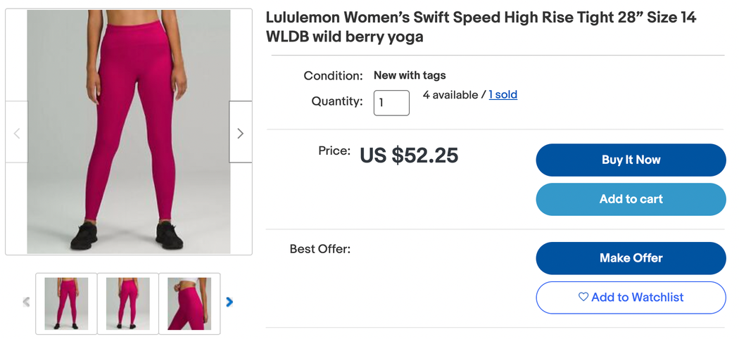 eBay &quot;or best offer&quot; example