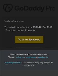 Uptime Monitoring The Hub Website Up