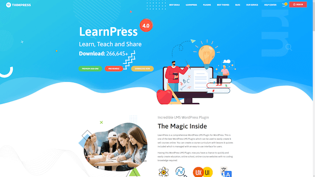 LearnPress screenshot