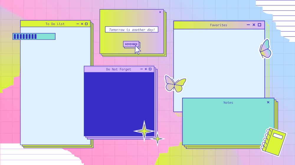 illustrations of ways to keep track of tasks