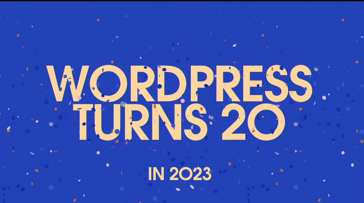 WordPress 20th Anniversary