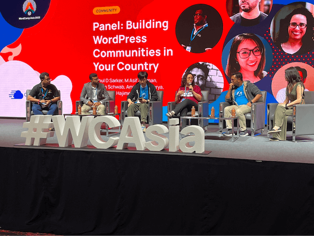 Panel discussion at WC Asia
