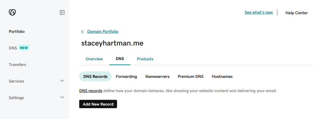 GoDaddy Domain Portfolio