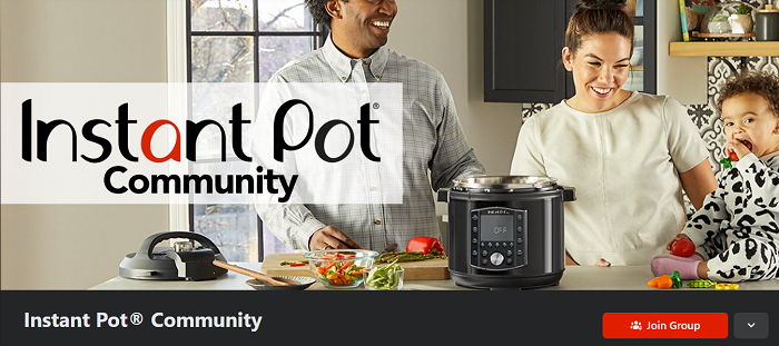 Banner image for InstantPot Community Facebook page